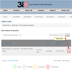 Upgrading your web hosting account